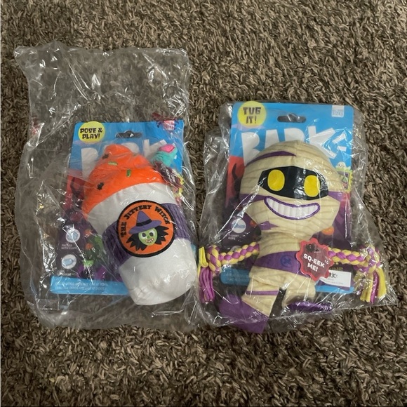 Barkbox Halloween dog toys, new bundle of two - Picture 1 of 3